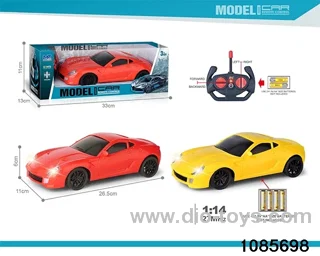 27mhz 1:14 4ch RC car With lights(electricity not included) in window box