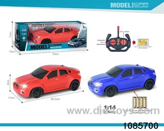 27mhz 1:14 4ch RC car With lights(electricity not included) in window box