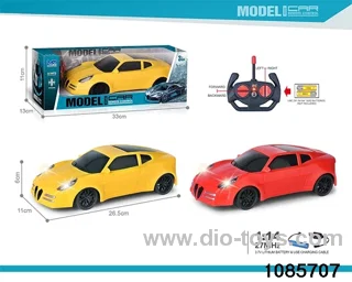 27mhz 1:14 4ch RC car With lights(electricity package) in window box