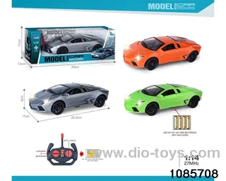 27mhz 1:14 4ch RC car With lights(electricity not included) in window box