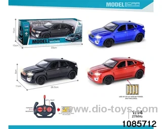 27mhz 1:14 4ch RC car With lights(electricity not included) in window box