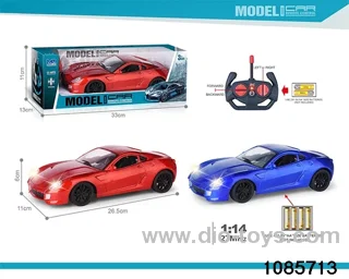 27mhz 1:14 4ch RC car With lights(electricity not included) in window box