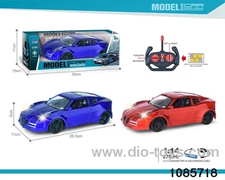 27mhz 1:14 4ch RC car With lights(electricity package) in window box