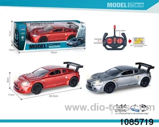 27mhz 1:14 4ch RC car With lights(electricity package) in window box