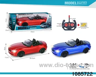 27mhz 1:14 4ch RC car With lights(electricity package) in window box