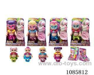 4mixed 10inch doll with music