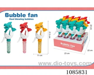 Dinosaur bubble fan