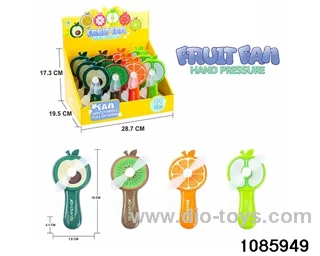 fan in display box
