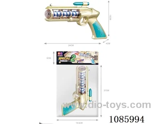 B/O gun toys W L/M