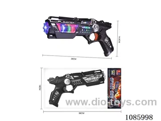 B/O gun toys W L/M