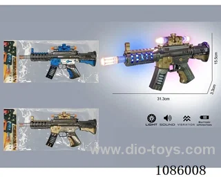 B/O gun toys W L/M
