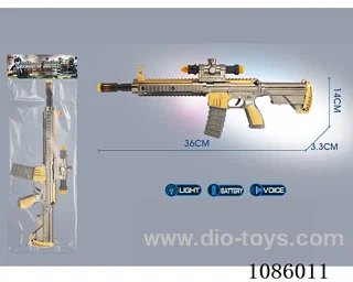 B/O gun toys W L/M