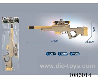 B/O gun toys W L/M