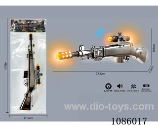 B/O gun toys W L/M