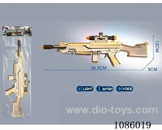 B/O gun toys W L/M