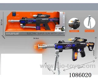 B/O gun toys W L/M