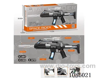 B/O gun toys W L/M
