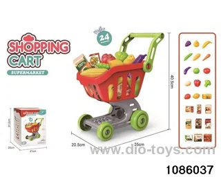 24pcs shopping cart in color box