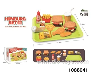 Fast food set in color box