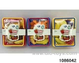 shopping basket in paper card