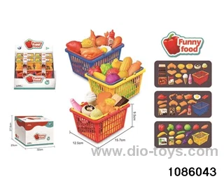 shopping basket in color box