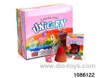 Volcano Unicorn in 9pcs display box
