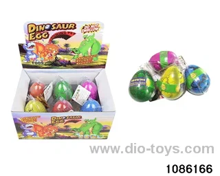 dinosaur egg in 6pcs display box
