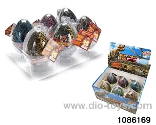 dinosaur egg in 6pcs display box