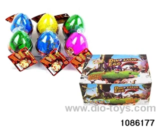 dinosaur egg in 6pcs display box