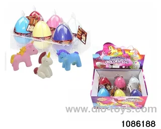 unicorn egg in 6pcs display box