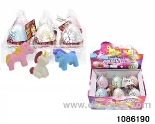 unicorn egg in 6pcs display box