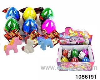 unicorn egg in 6pcs display box