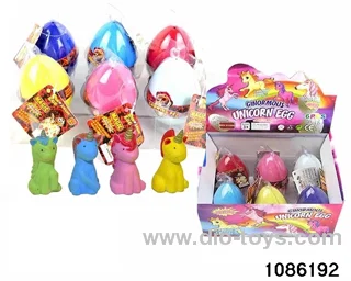 unicorn egg in 6pcs display box