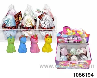unicorn egg in 6pcs display box