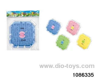 ten-sided maze in opp bag
