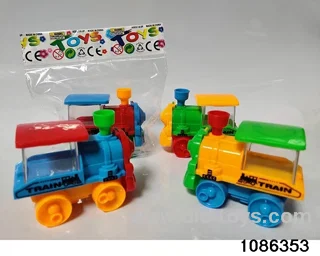 Pull back Train in opp bag