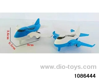 pull back airliner in opp bag