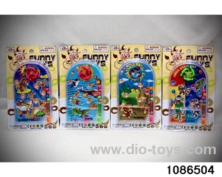 Patterned Pinball Discs in blister