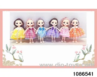 16CM 13 jointed doll in opp bag