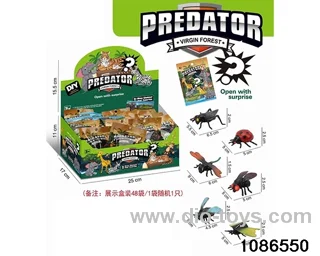 Blind Boxes for Insects in display box
