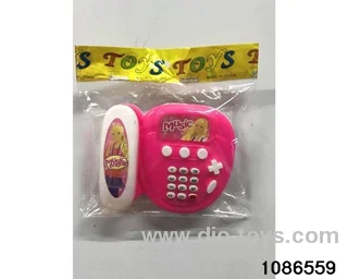peach-shaped phone in opp bag