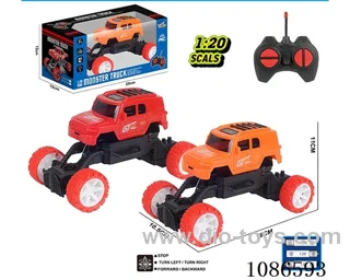 1:20 4ch rc car with light not included battery