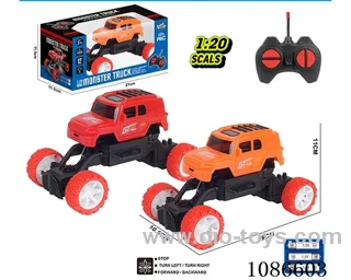 1:20 4ch rc car with light not included battery