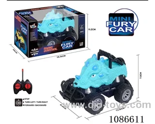 1:43 4ch rc car with light not included battery