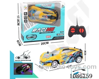 1:26 4ch rc car with light