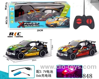 1:26 4ch rc car included battery