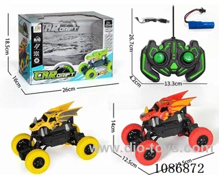 4 wheel Climbing Dragon rc Car included battery