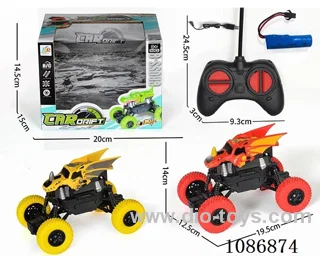 4 wheel Climbing Dragon rc Car included battery