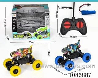 4 wheel Climbing Whale rc Car included battery