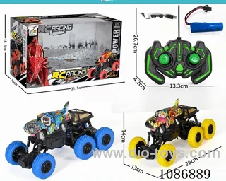 6 wheels Climbing Whale rc Car included battery